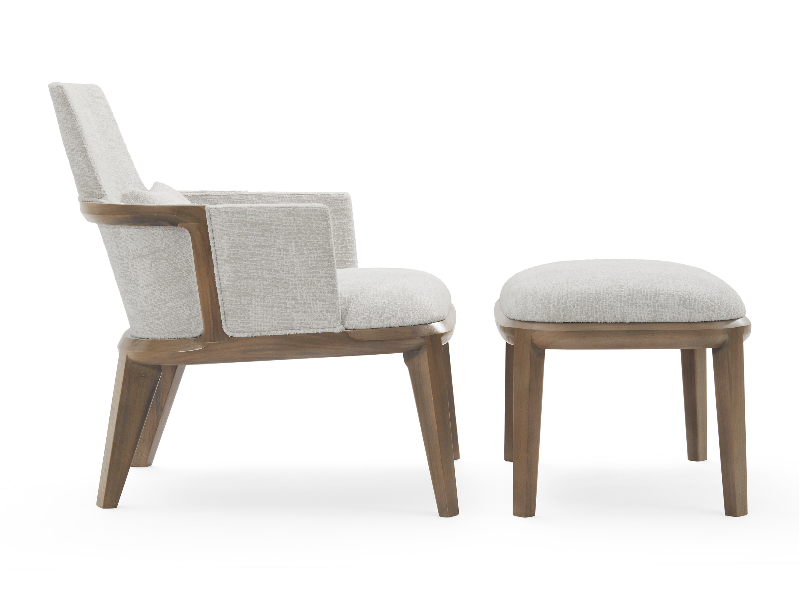 de sousa hughes atelier purcell HenleyLoungeChair&Ottoman2 Side