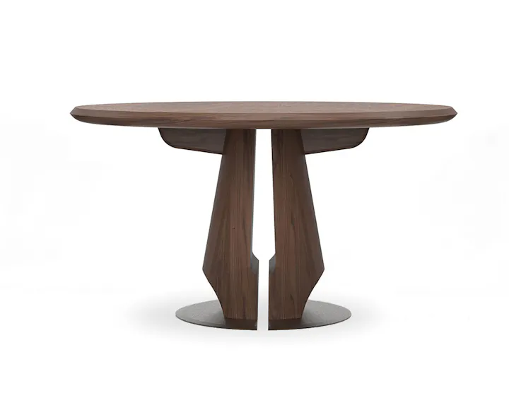de sousa hughes atelier purcell henley round dining table natural walnut 1