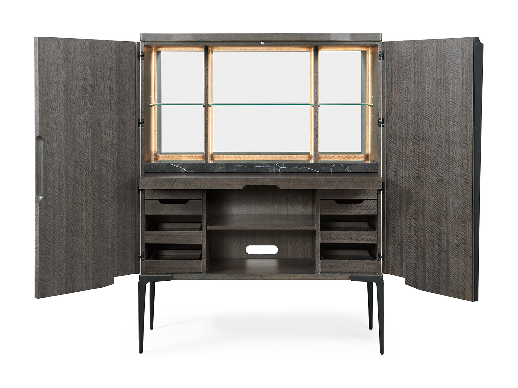de sousa hughes atelier purcell KheperaDrinkCabinet3 SlateGreyEucalyptus&HandPatinatedDarkBronze