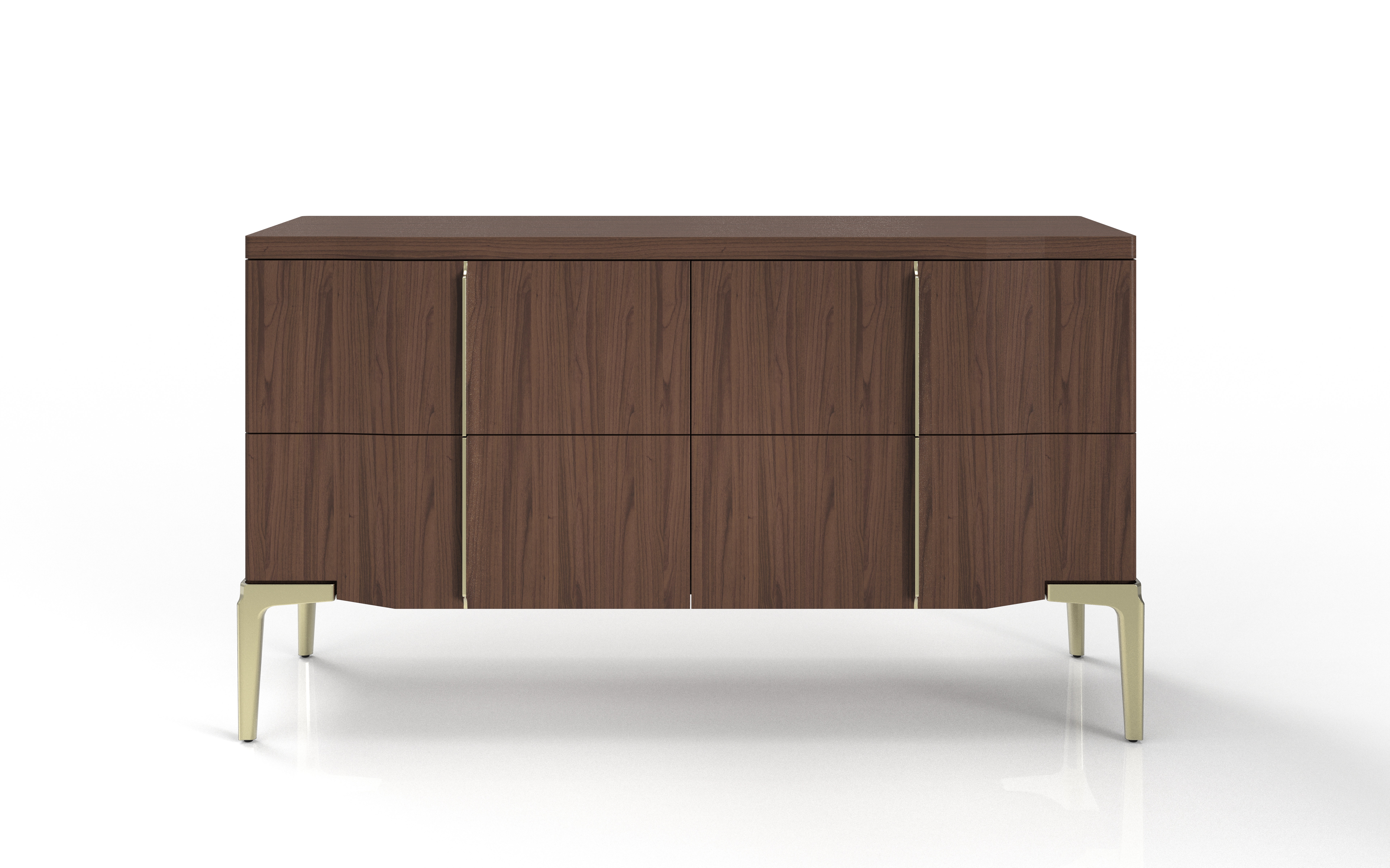 ZGXnQHGZJZx de sousa hughes atelier purcell Khepera Dresser 2   Walnut Brushed Brass