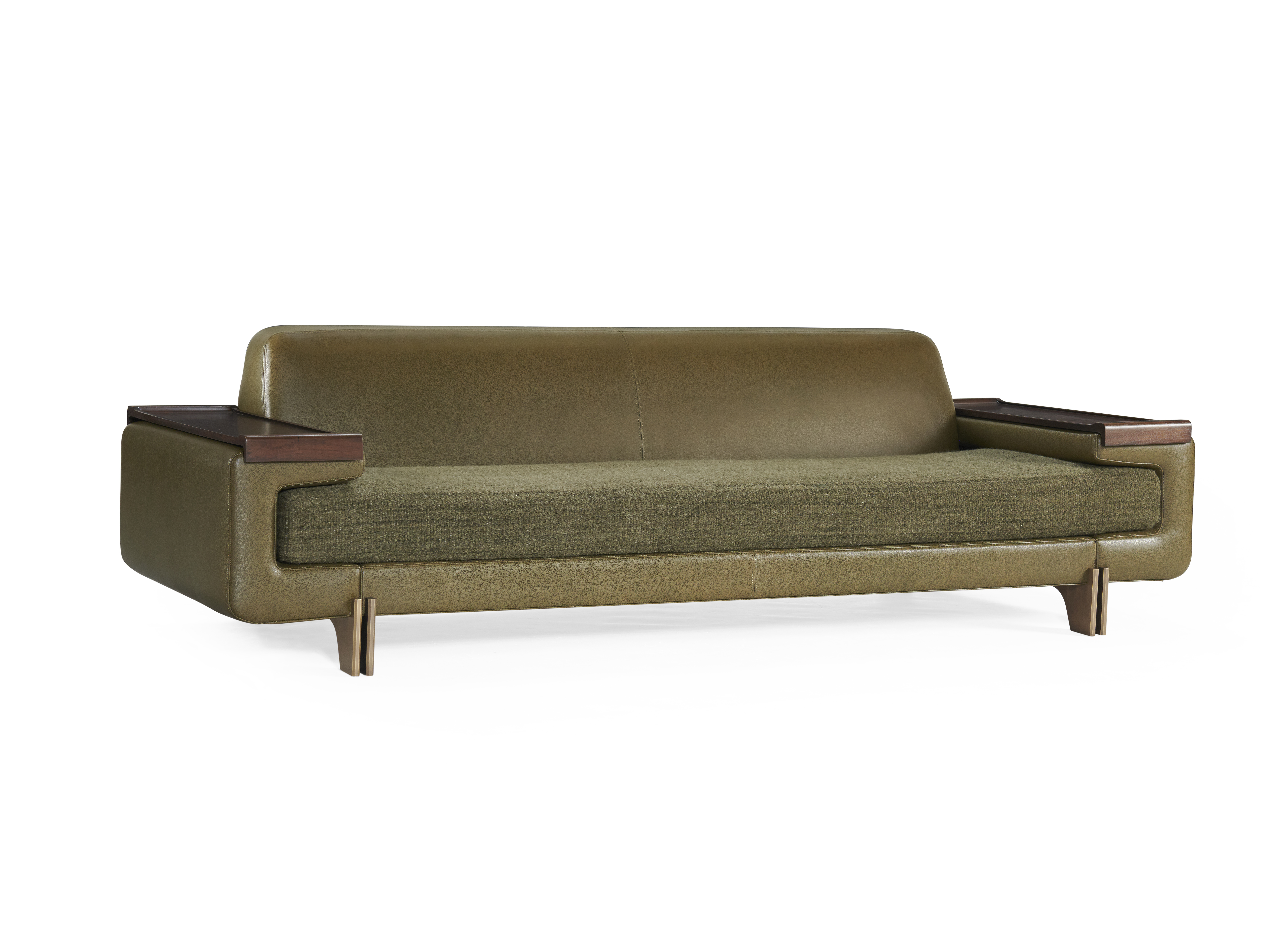 de sousa hughes atelier purcell PhalanxStandardSofa2 HandPatinatedBronze&Walnut