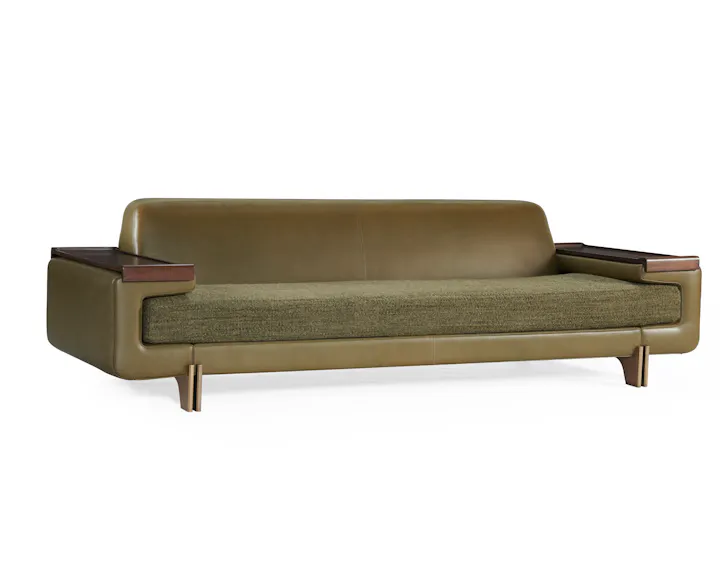 de sousa hughes atelier purcell PhalanxStandardSofa2 HandPatinatedBronze&Walnut