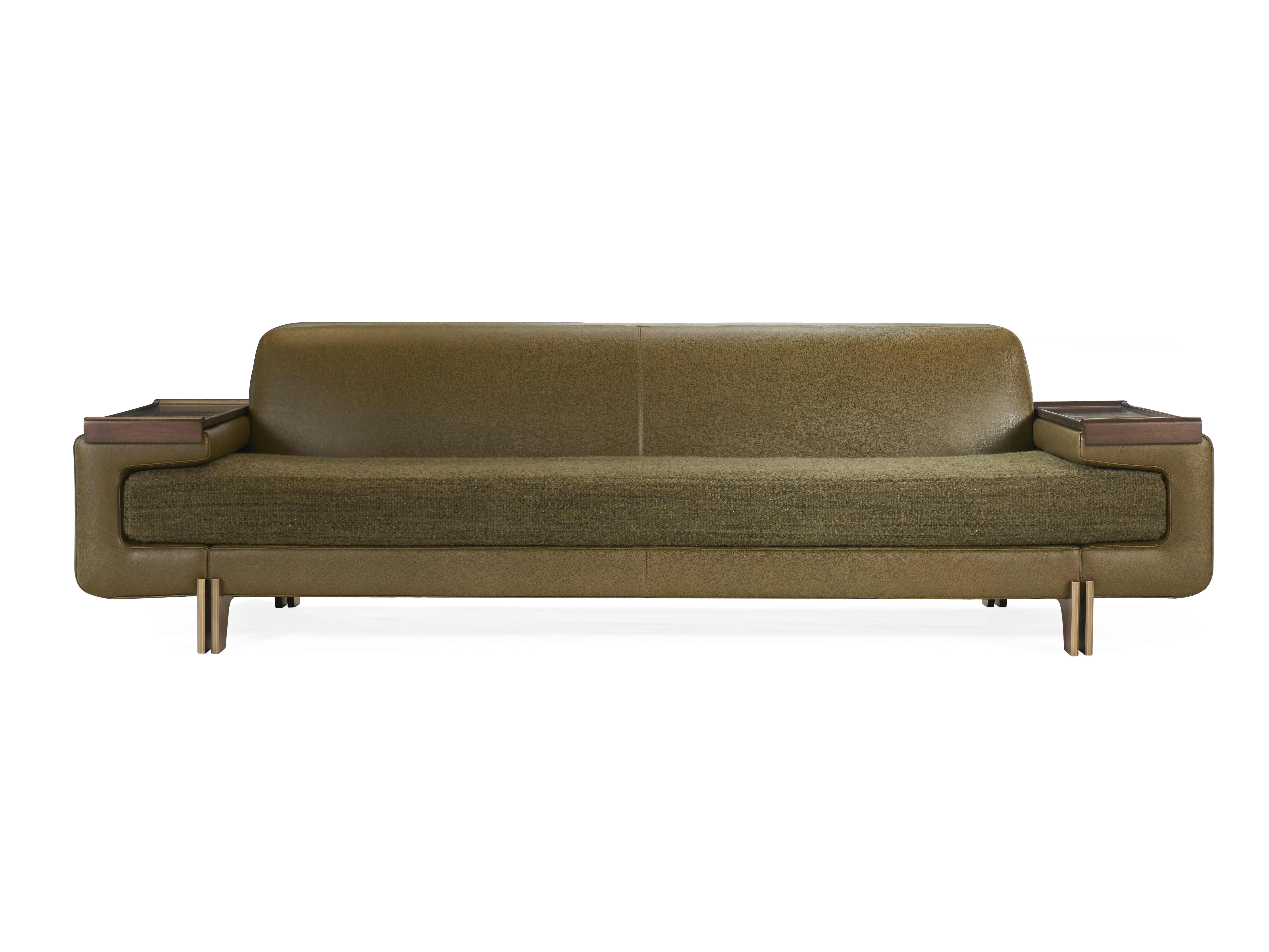 de sousa hughes atelier purcell PhalanxStandardSofa1 HandPatinatedBronze&Walnut