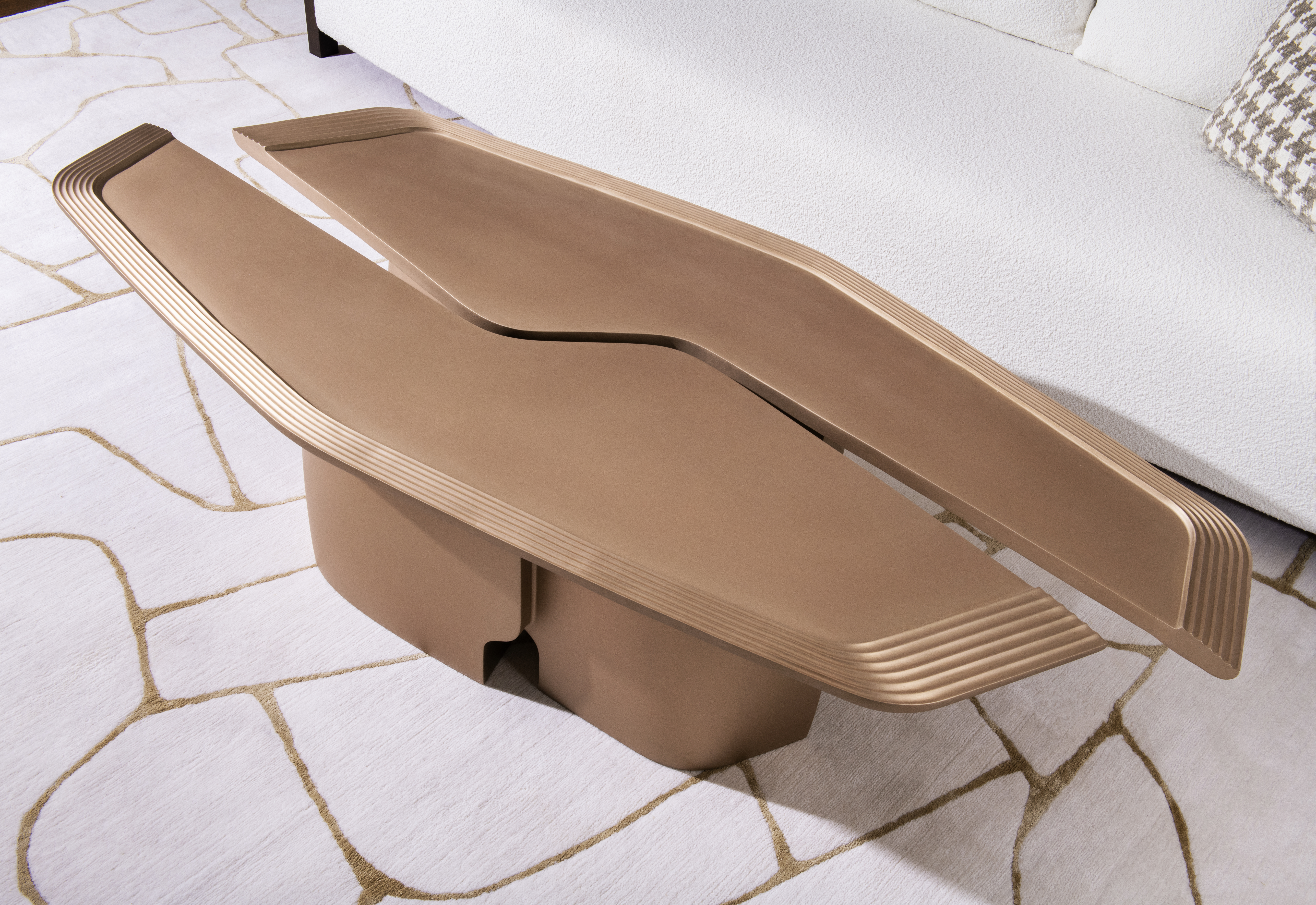 de sousa hughes atelier purcell serprentine coffee table bronze 10