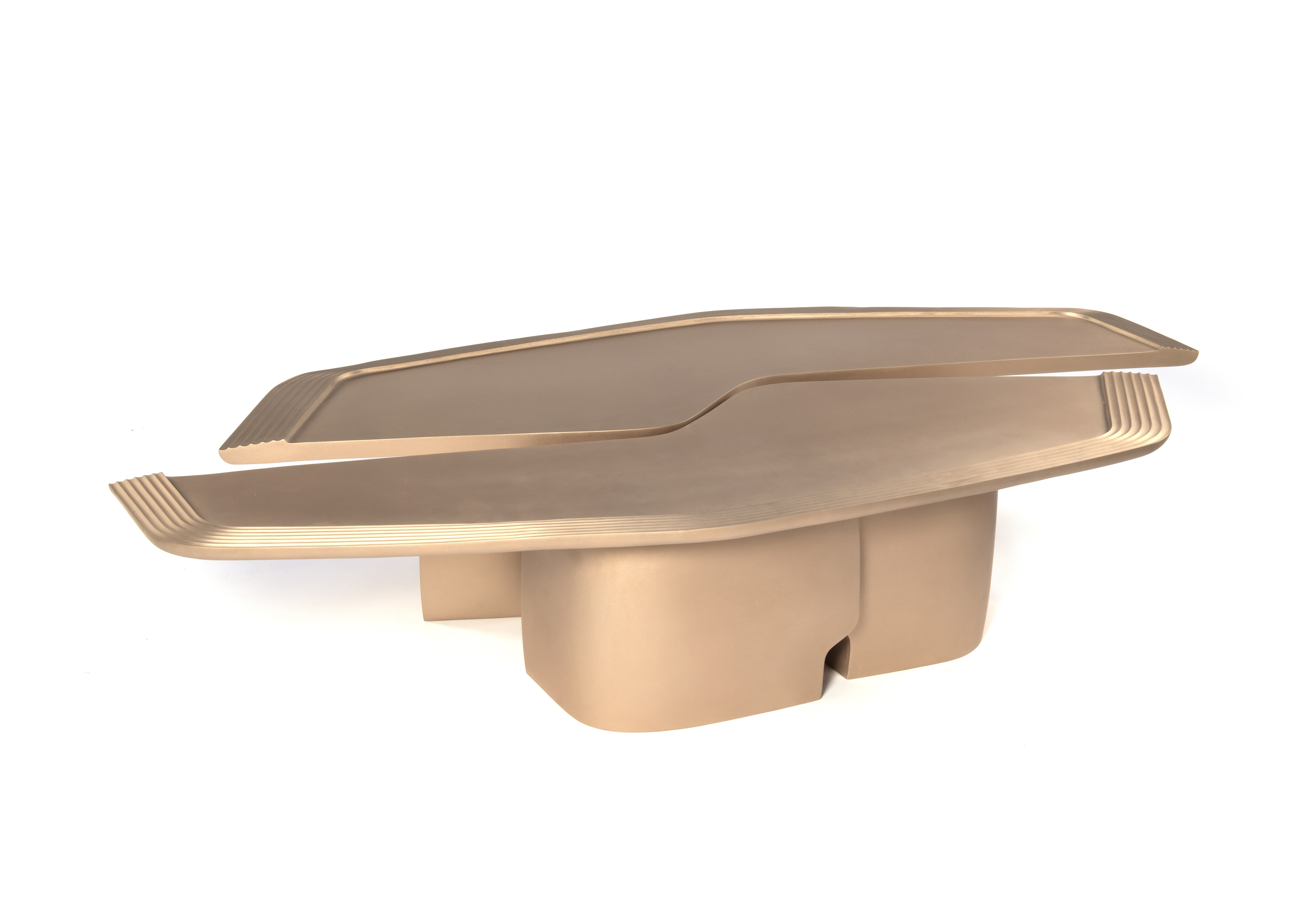 de sousa hughes atelier purcell serprentine coffee table bronze 1