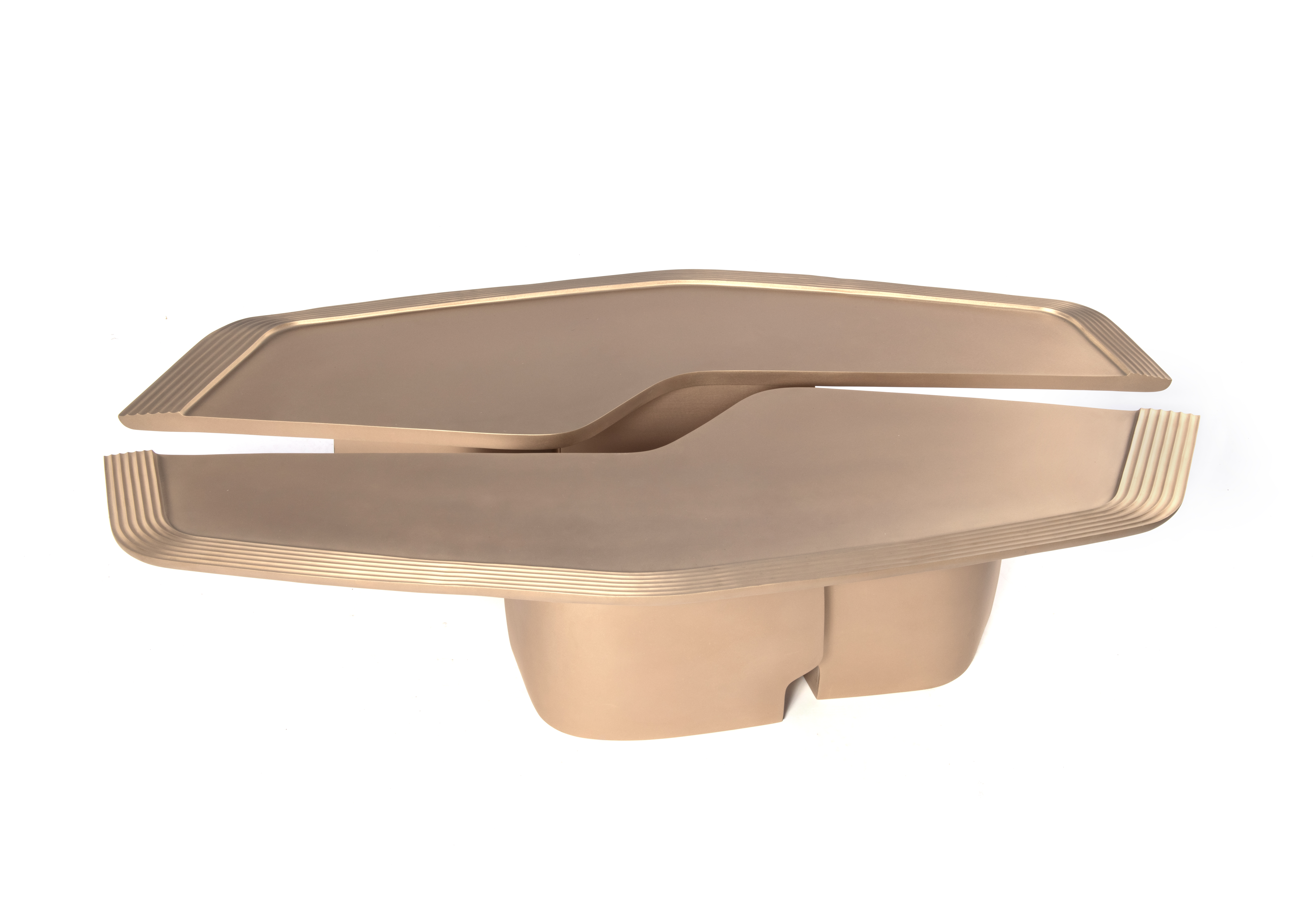 de sousa hughes atelier purcell serprentine coffee table bronze 2