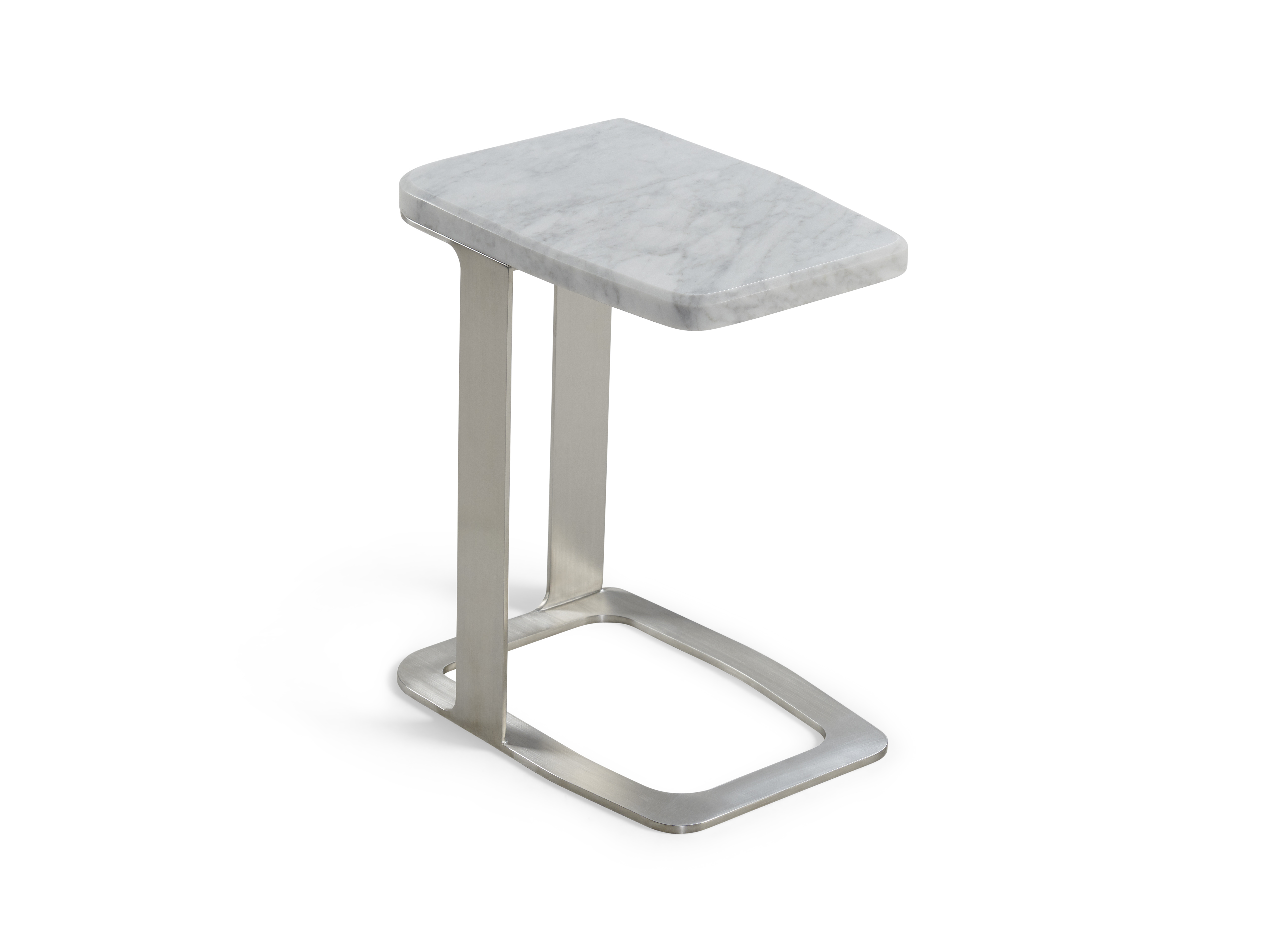 de sousa hughes atelier purcell TuyaMarbleDrinkTable5 BrushedStainlessSteel&BlueCloud