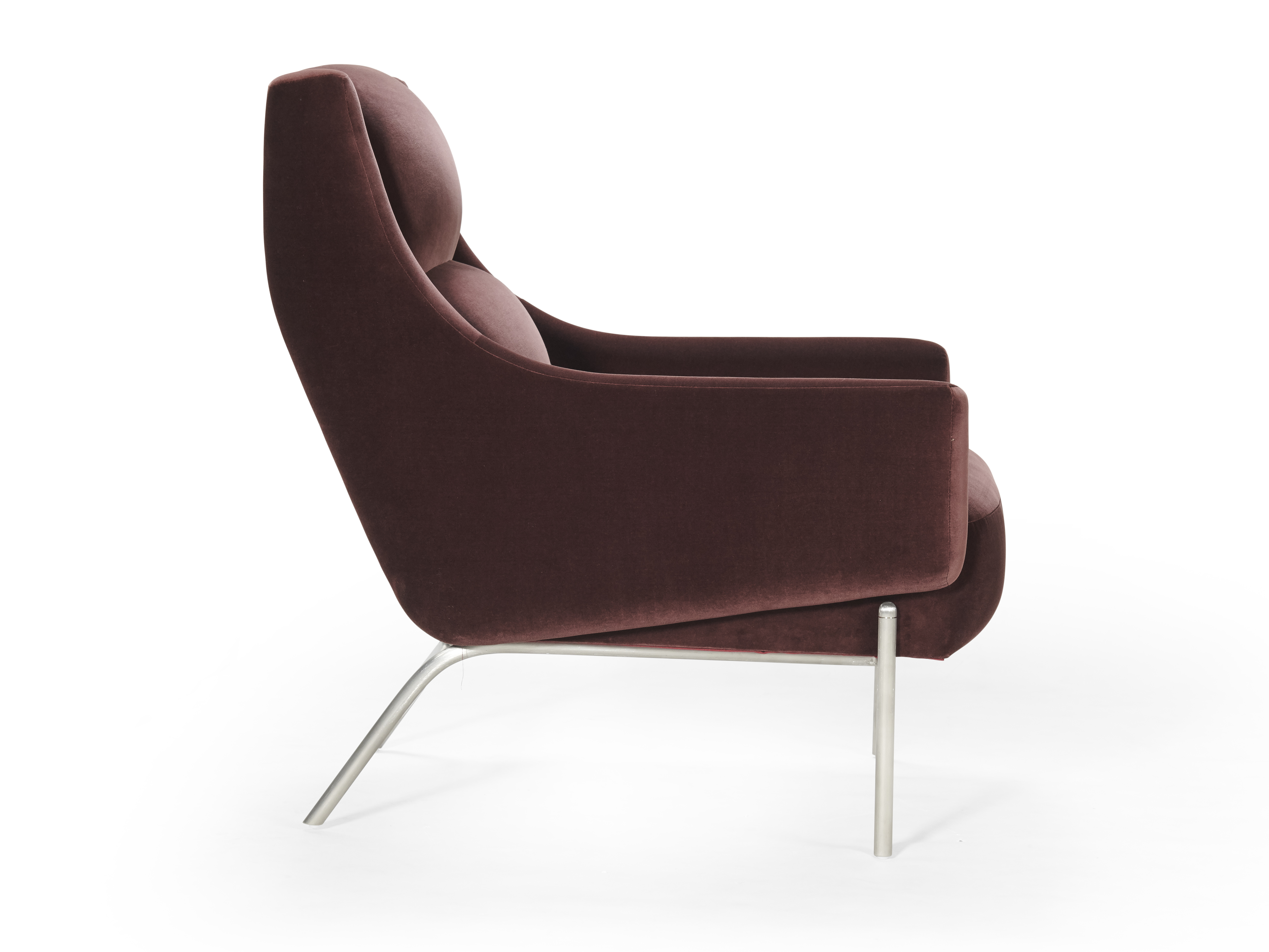 de sousa hughes atelier purcell VistaLoungeChair5 BrushedStainlessSteel