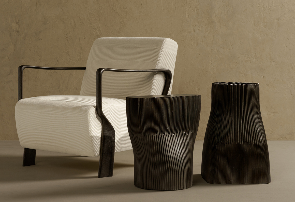 a de sousa hughes alexander lamont trunk pedestal bough pedestal side tables