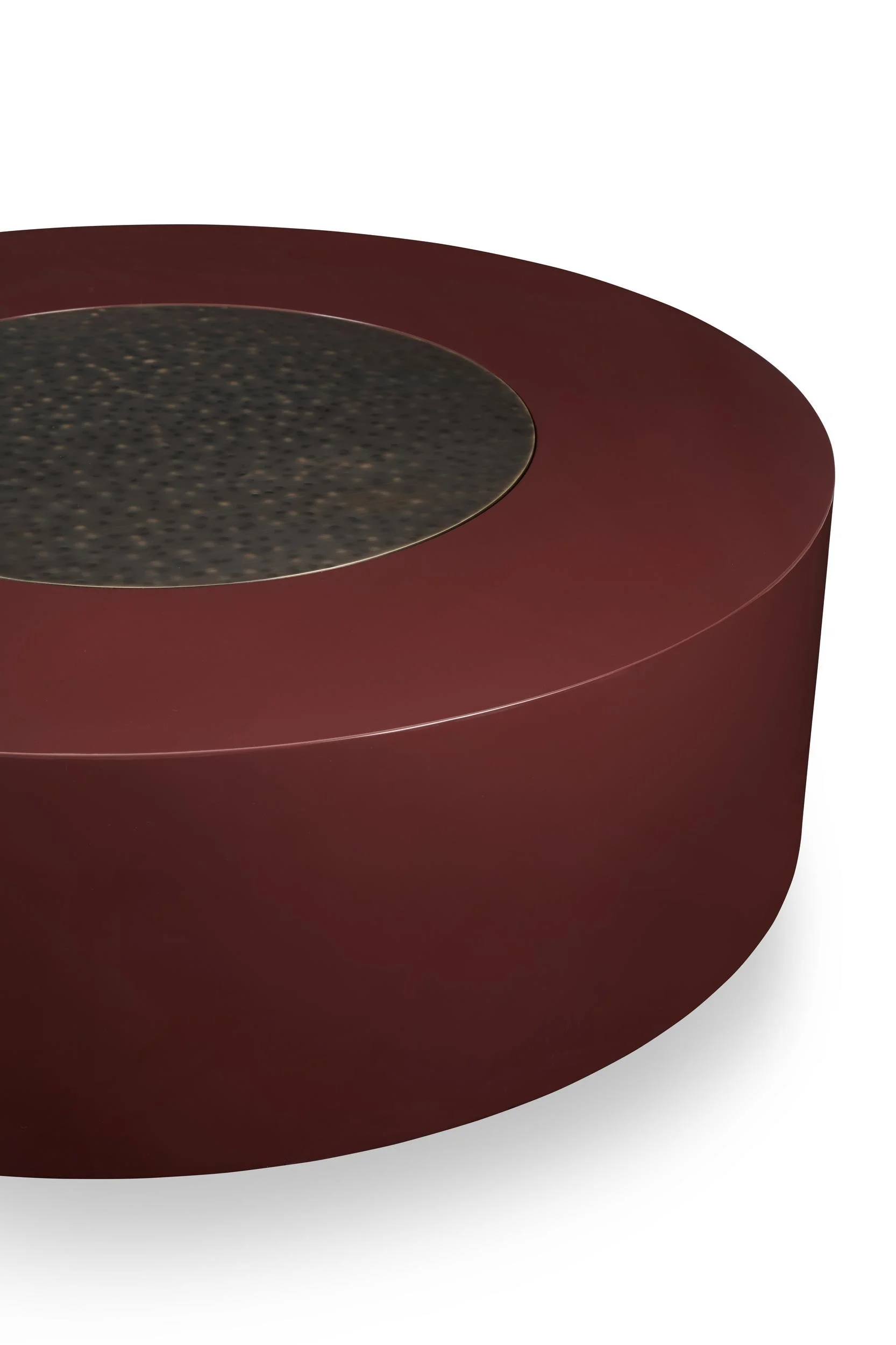 de sousa hughes natasha baradaran Circle Coffee Table corner detail