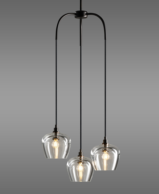 de sousa hughes jonathan browning Vallayer 3 Light Pendant thumbnail