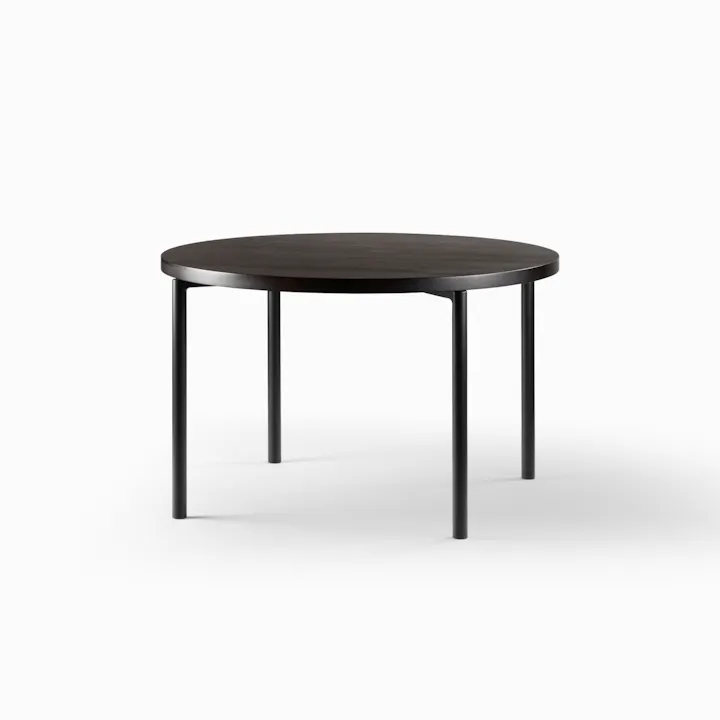 de sousa hughes mark albrecht four leg dining table round thumbnail