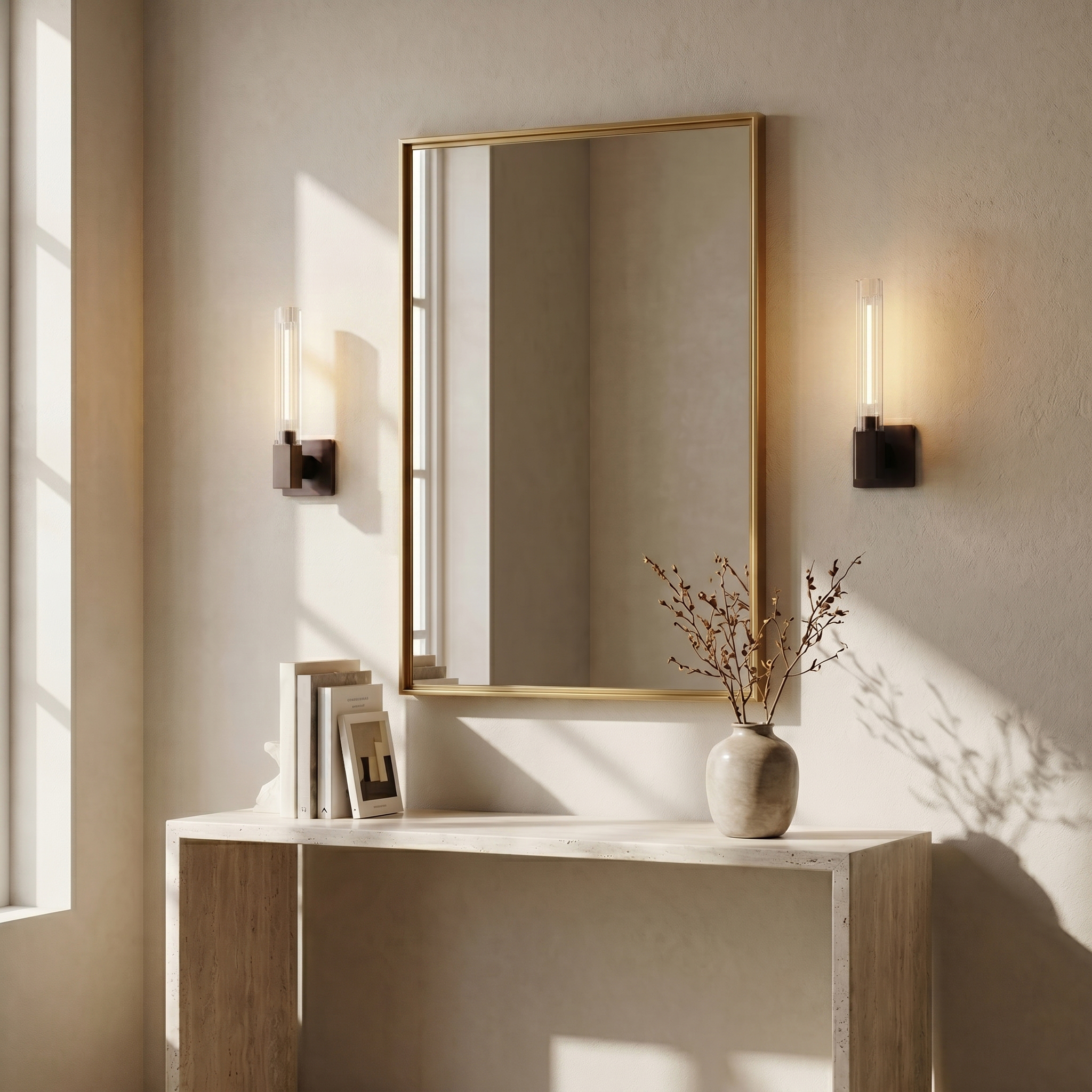 de sousa hughes Jonathan Browning Vestris Sconce install image
