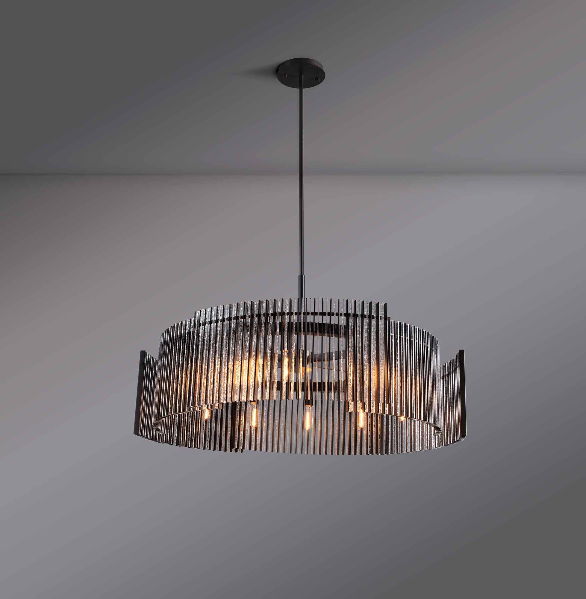 de sousa hughes Jonathan Browning Guimard Circular Chandelier