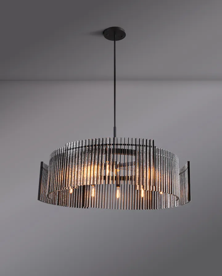 de sousa hughes Jonathan Browning Guimard Circular Chandelier