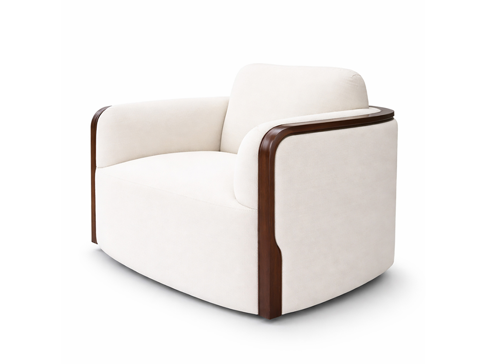 de sousa hughes atelier purcell artus lounge chair front angle