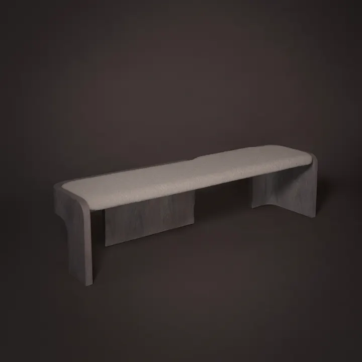 de sousa hughes john pomp Walnut Unearthed Bench