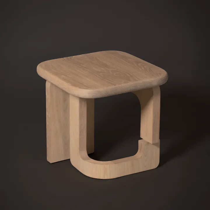 de sousa hughes john pomp White Oak Side Table
