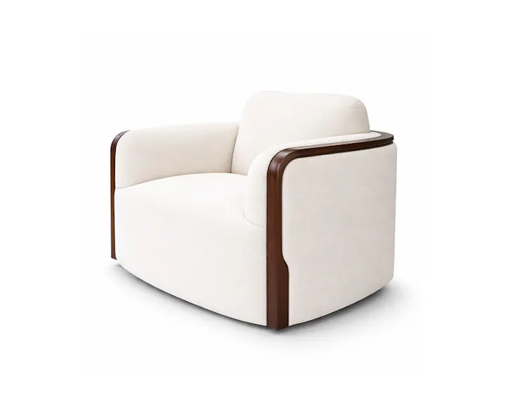 de sousa hughes atelier purcell artus lounge chair front angle thumbnail