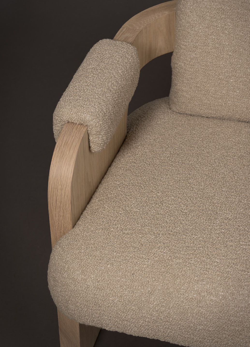 de sousa hughes john pomp Unearthed Lounge Chair corner detail