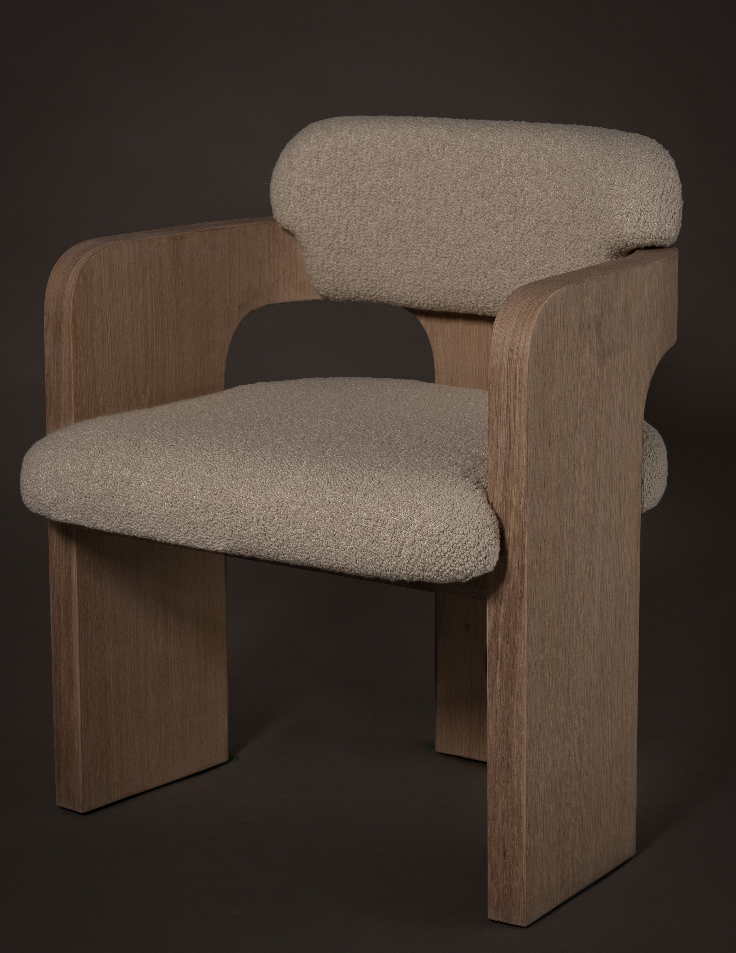 de sousa hughes john pomp unearthed White Oak Sand Dining Chair angle
