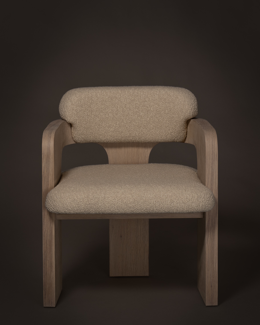 de sousa hughes john pomp unearthed White Oak Sand Dining Chair