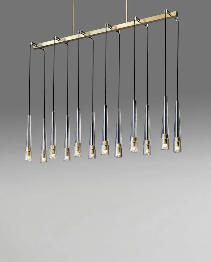 Qf7Gm de sousa hughes Jonathan Browning Apollinaire Linear Chandelier thumbnail