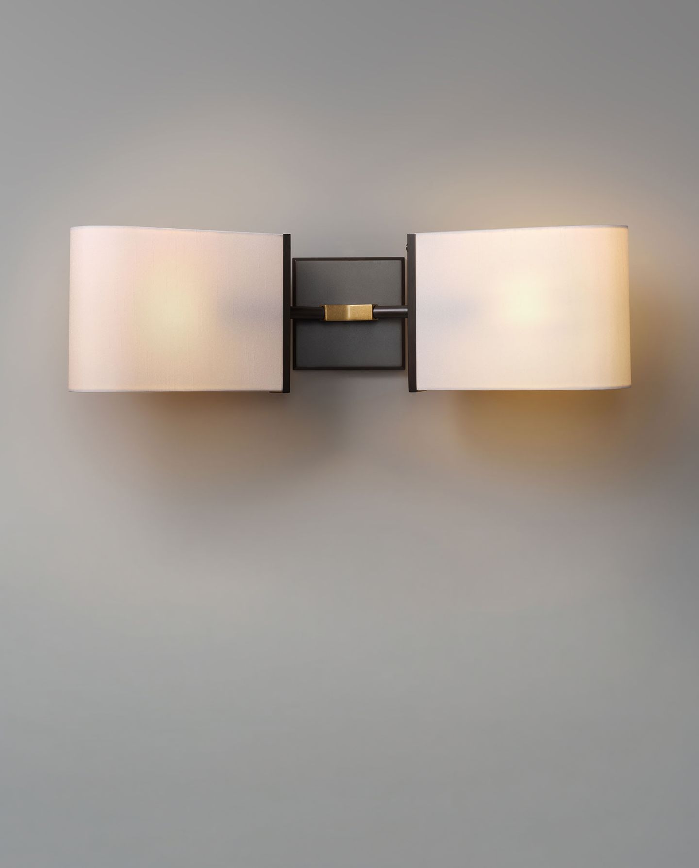 Qf7JM de sousa hughes Jonathan Browning Dessay Double Sconce thumbnail