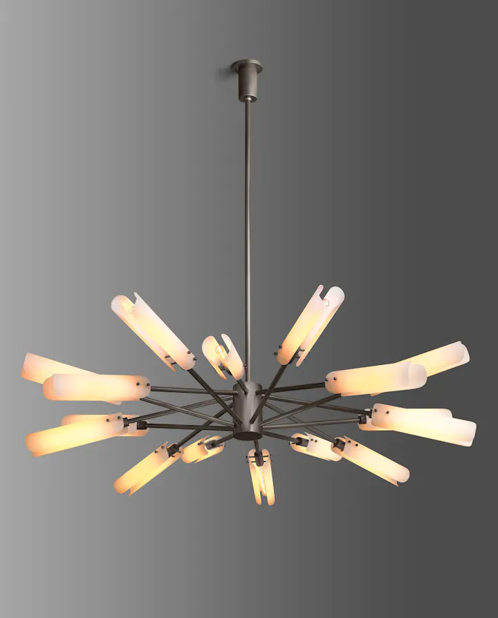 Qf7T4 de sousa hughes Jonathan Browning Platiere Circular Chandelier thumbnail