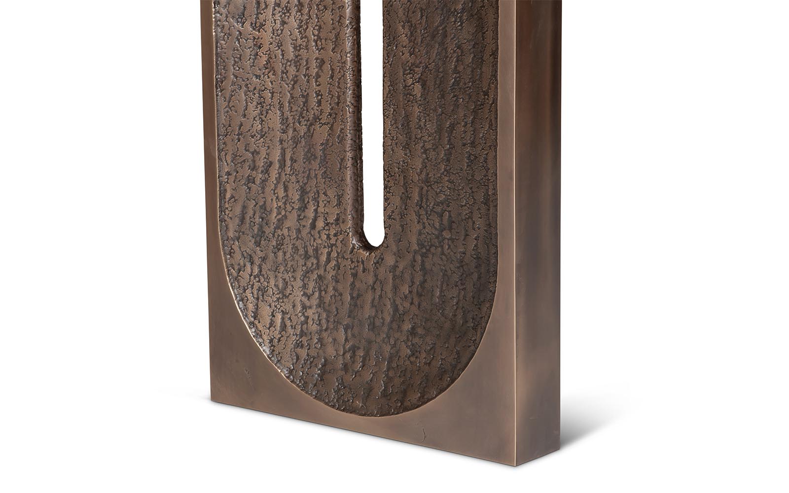de sousa hughes Troscan Cloister Dining Table Bronze Base detail