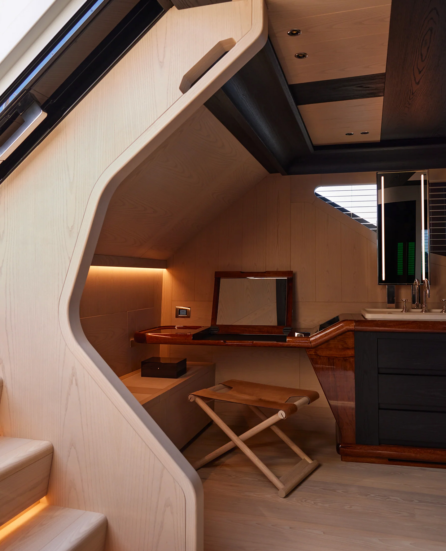 de sousa hughes liaigre bazane stool studio liaigre interior yacht