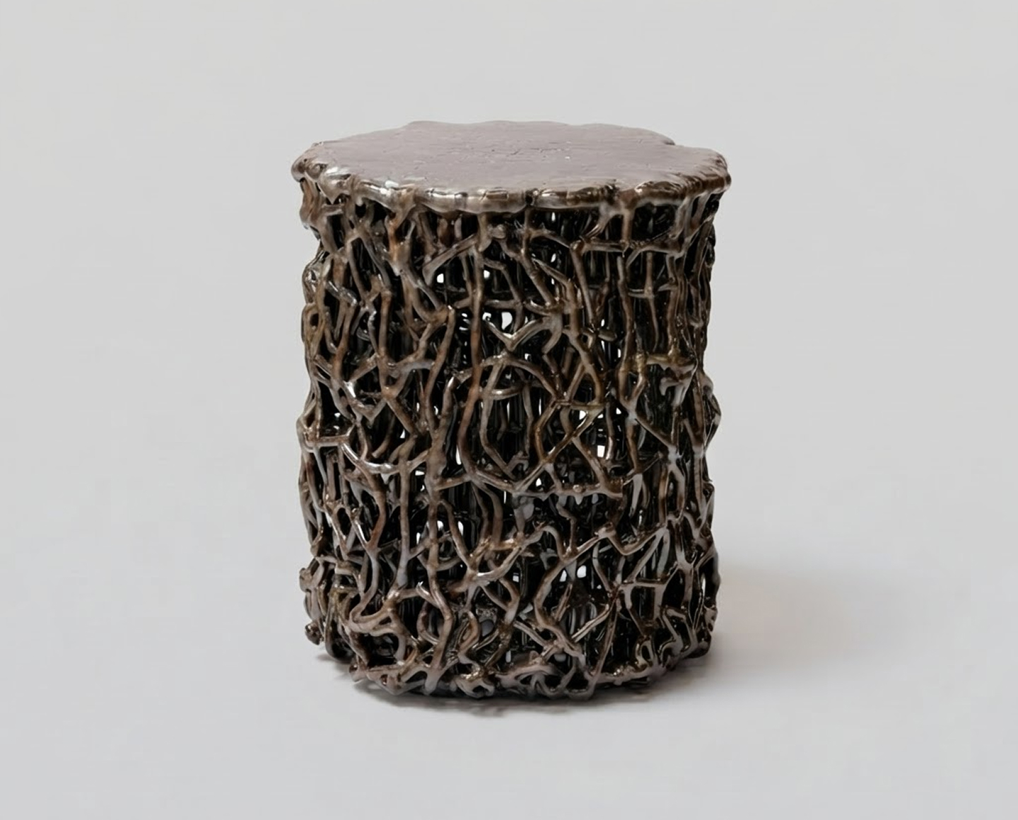 de sousa hughes Scott Daniel Design Ceramic Mangrove Table 18x23  thumbnail