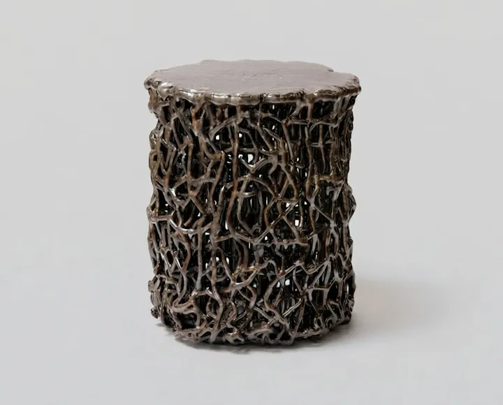 de sousa hughes Scott Daniel Design Ceramic Mangrove Table 18x23 thumbnail