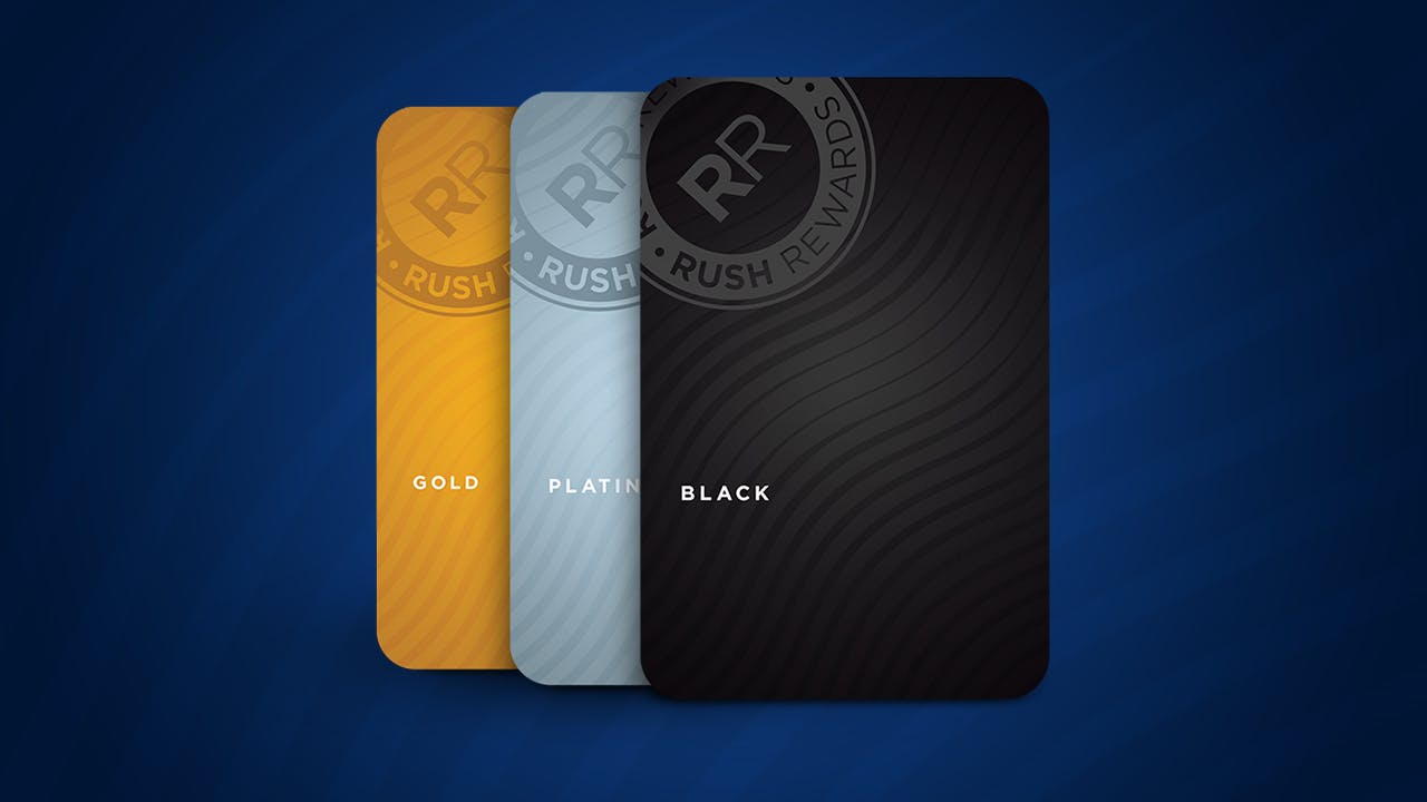 February Rush Rewards Card Multipliers