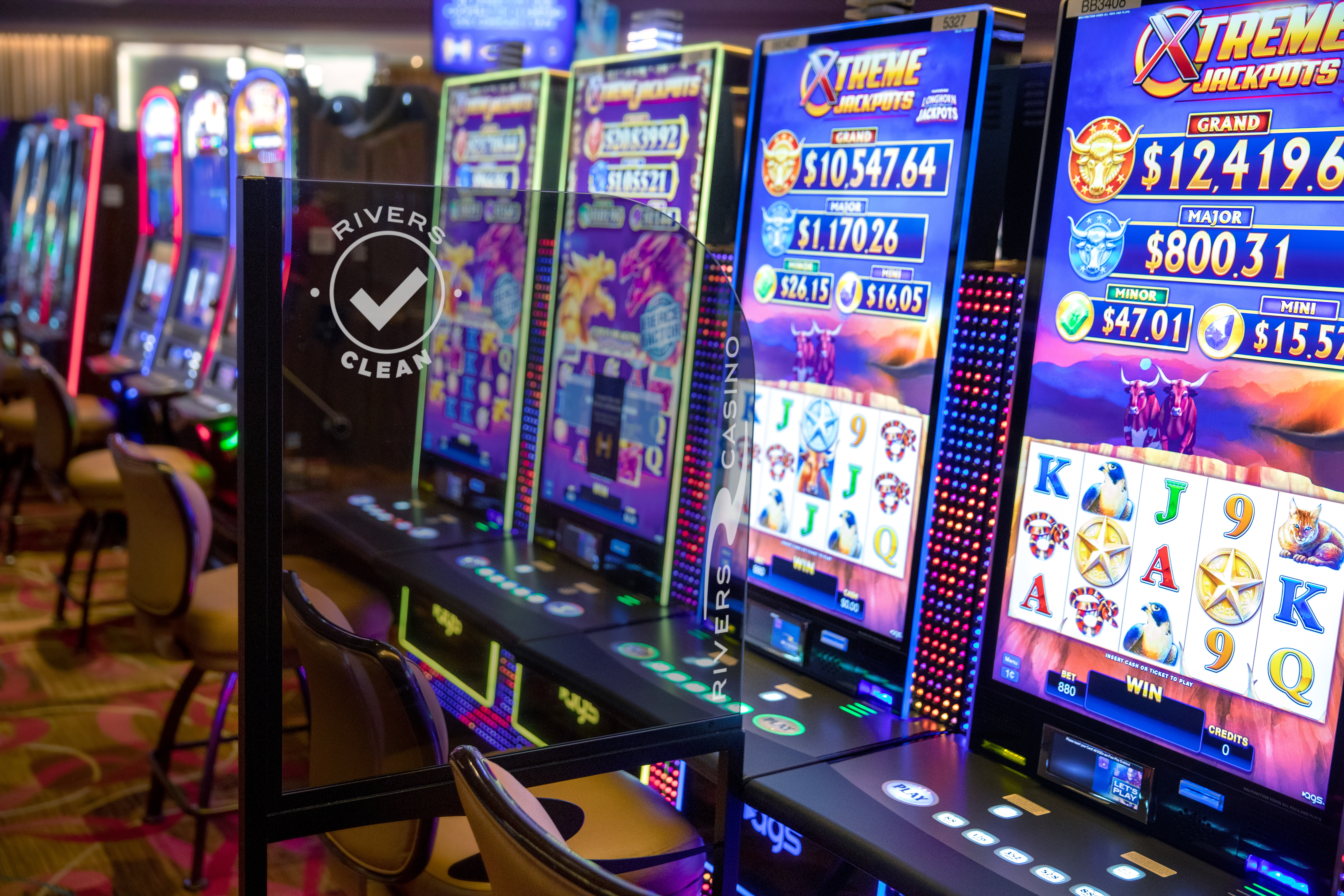 slot machines at harrahs river valley