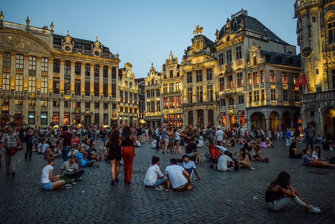Photo Les restaurants de la Grand'place de Bruxelles - Belgique