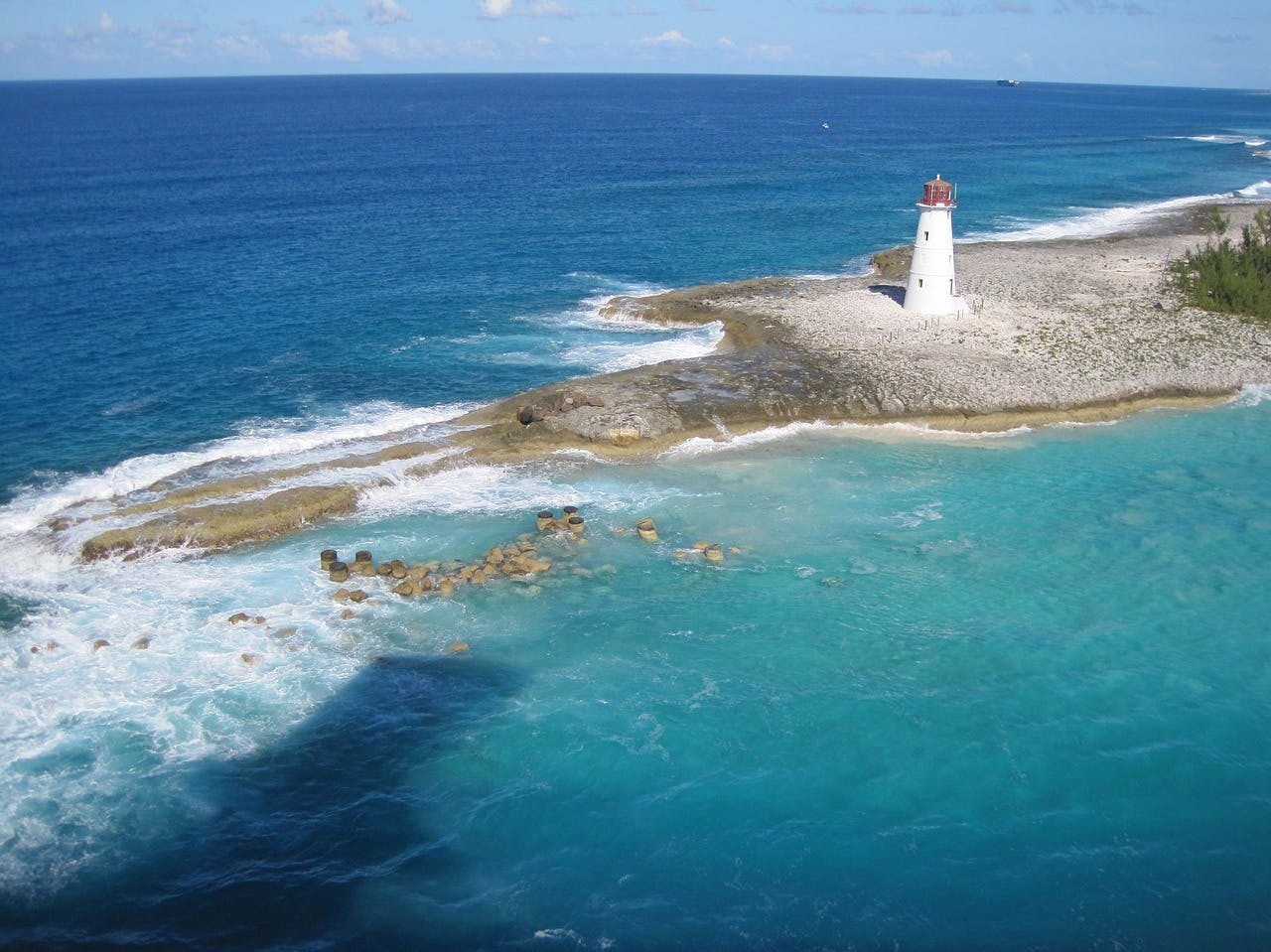 Photo Glass Window Bridge - Bahamas