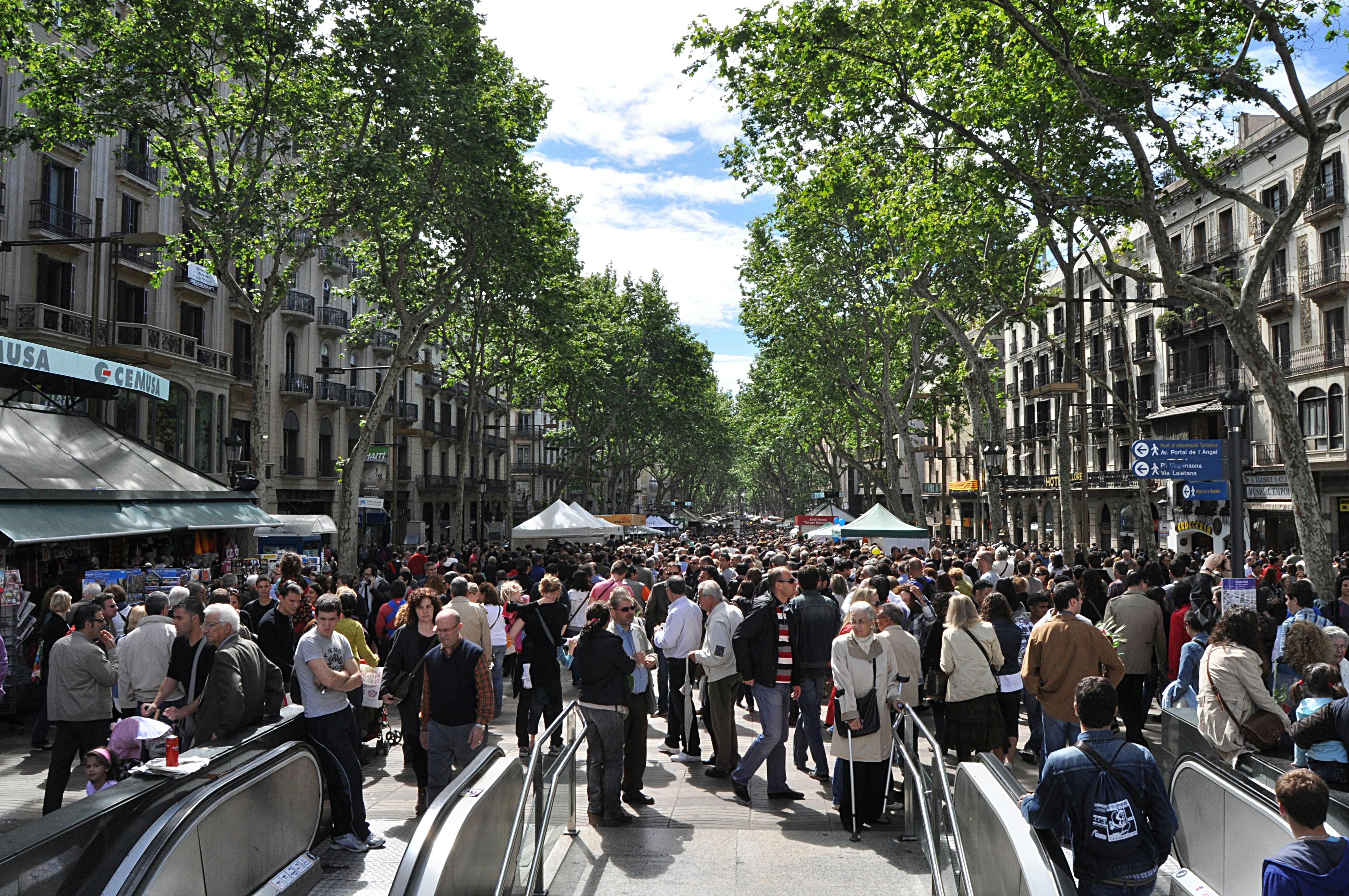 Photo La Rambla - Espagne