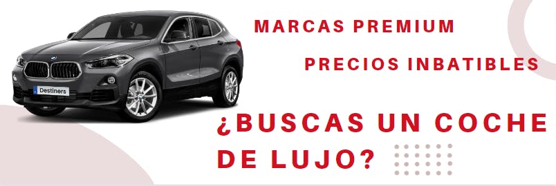 Renting coches de lujo. Marcas premium.