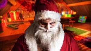 Papai Noel com cara de mal
