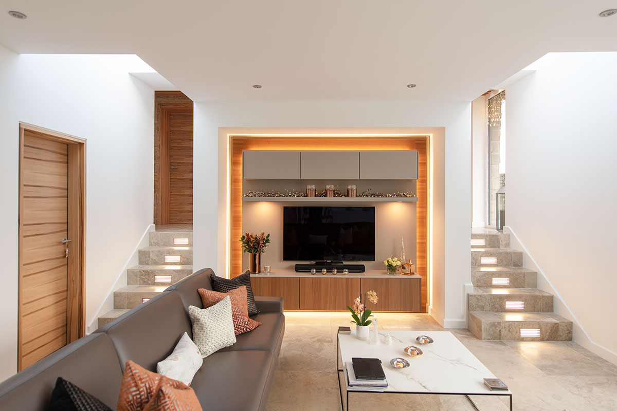 Internal Door Trem H Satin Walnut 