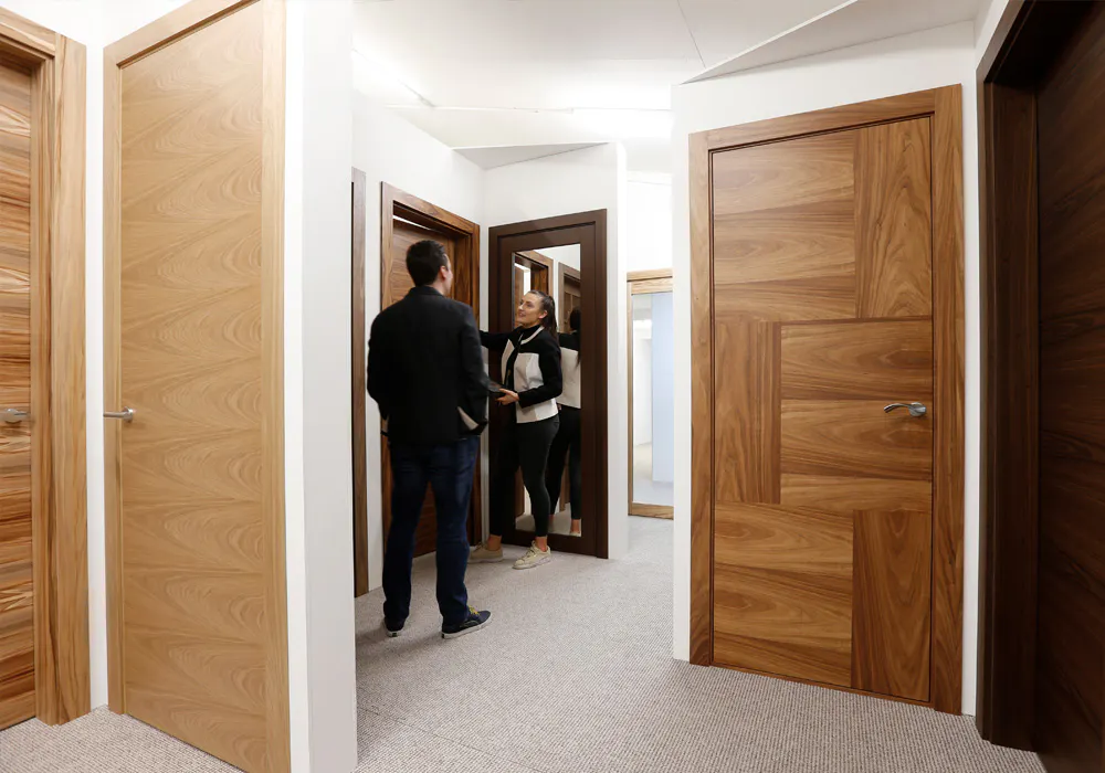 Internal door showroom