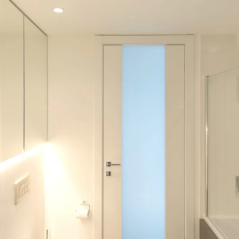 Floor-to-ceiling doors for maximum impact