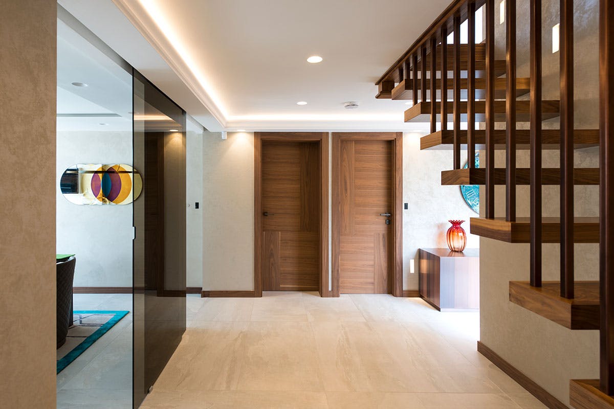 Matching doors to complement original features within the home