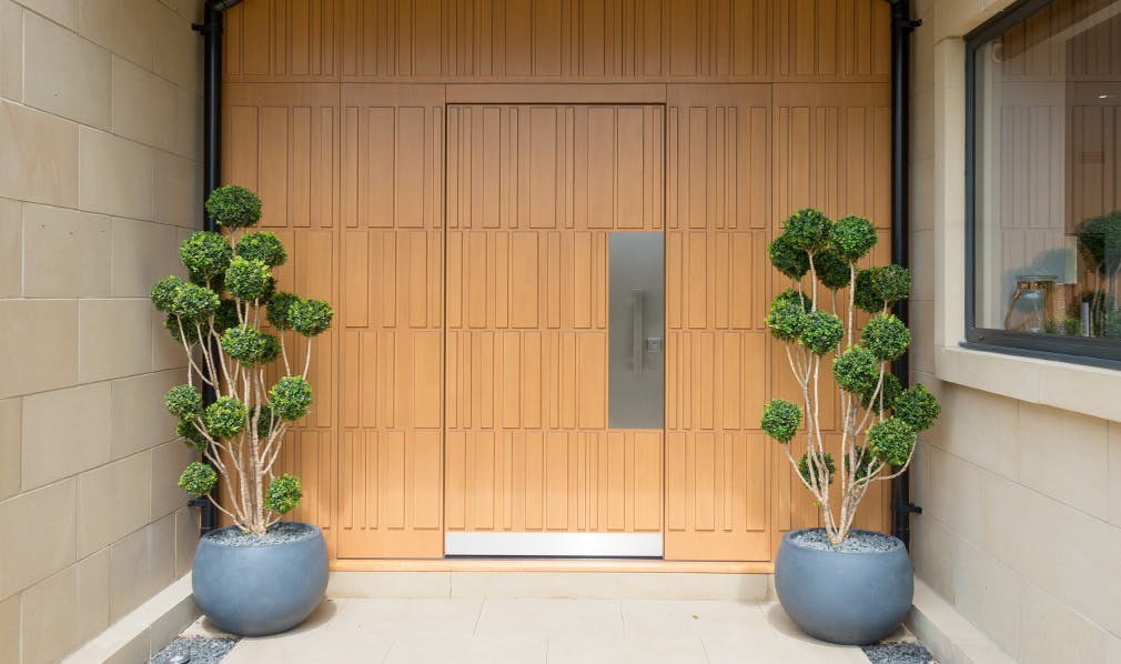 An external entrance Deuren Tavole S front door