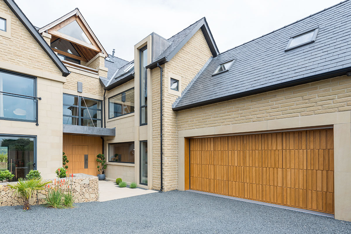 Bespoke Garage Door Tavole Side Sectional