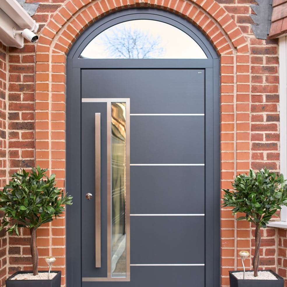 A captivating front door to meet a ‘UK-made’ brief