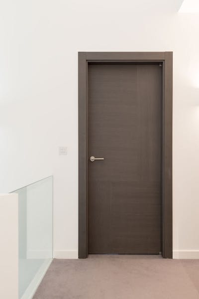 Bespoke Grey Oak Internal Door Vario 4 