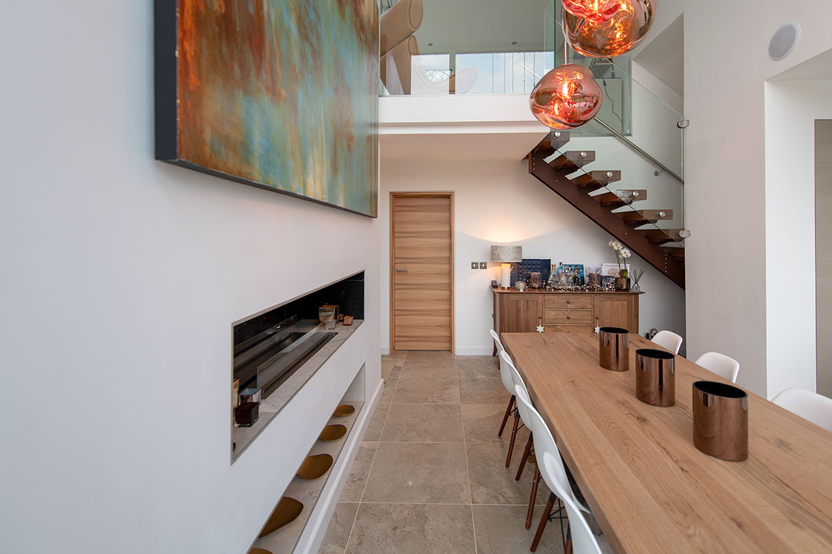 Bespoke Internal Door Trem H Natural Oak