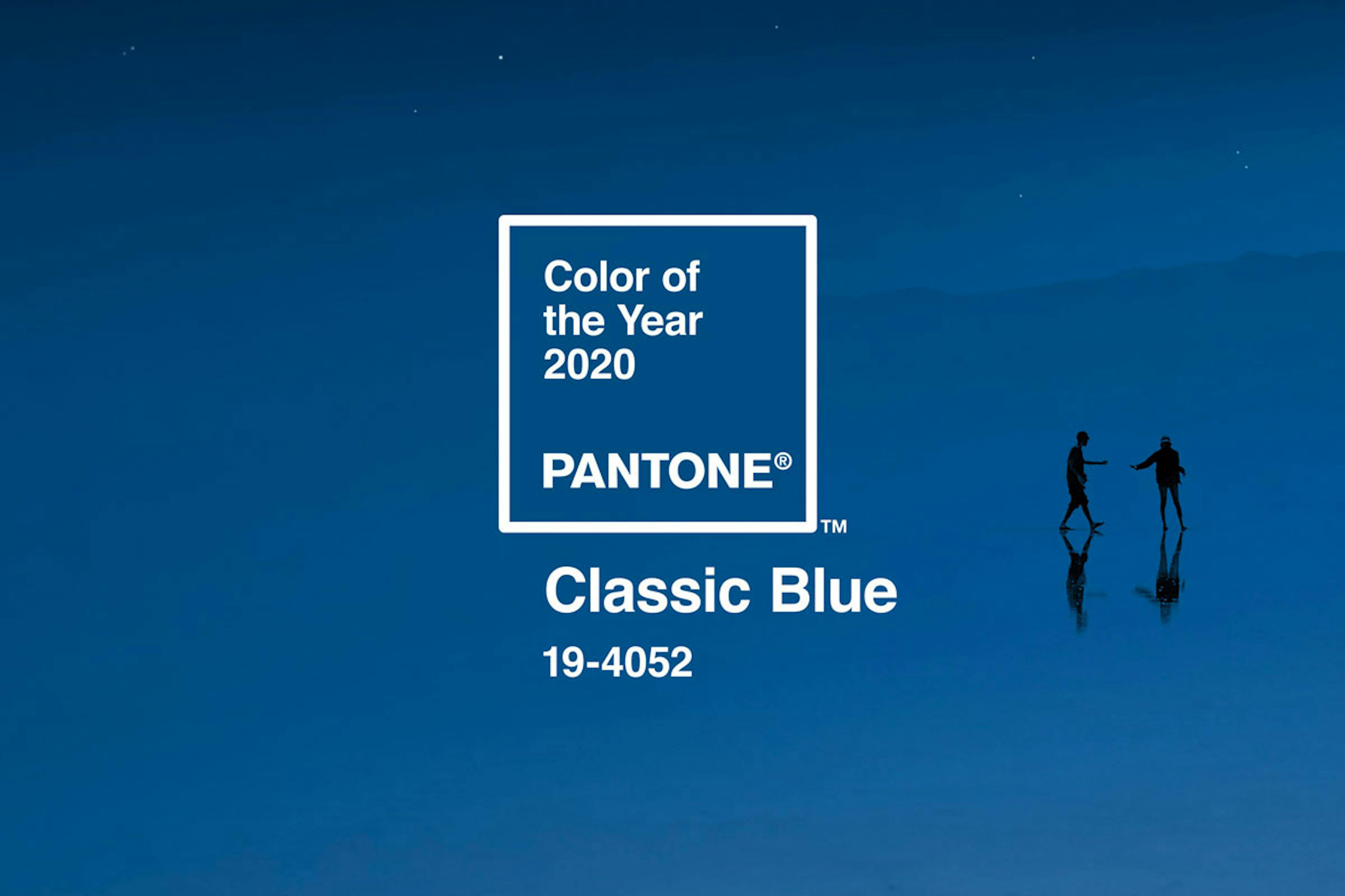 Pantones colour of the year 2020 - Classic Blue